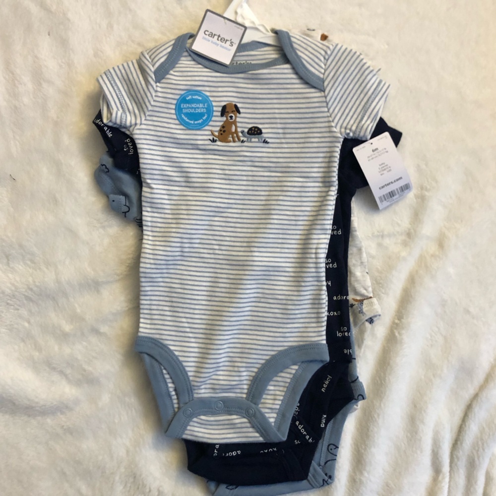 Carter's 5 piece bodysuits